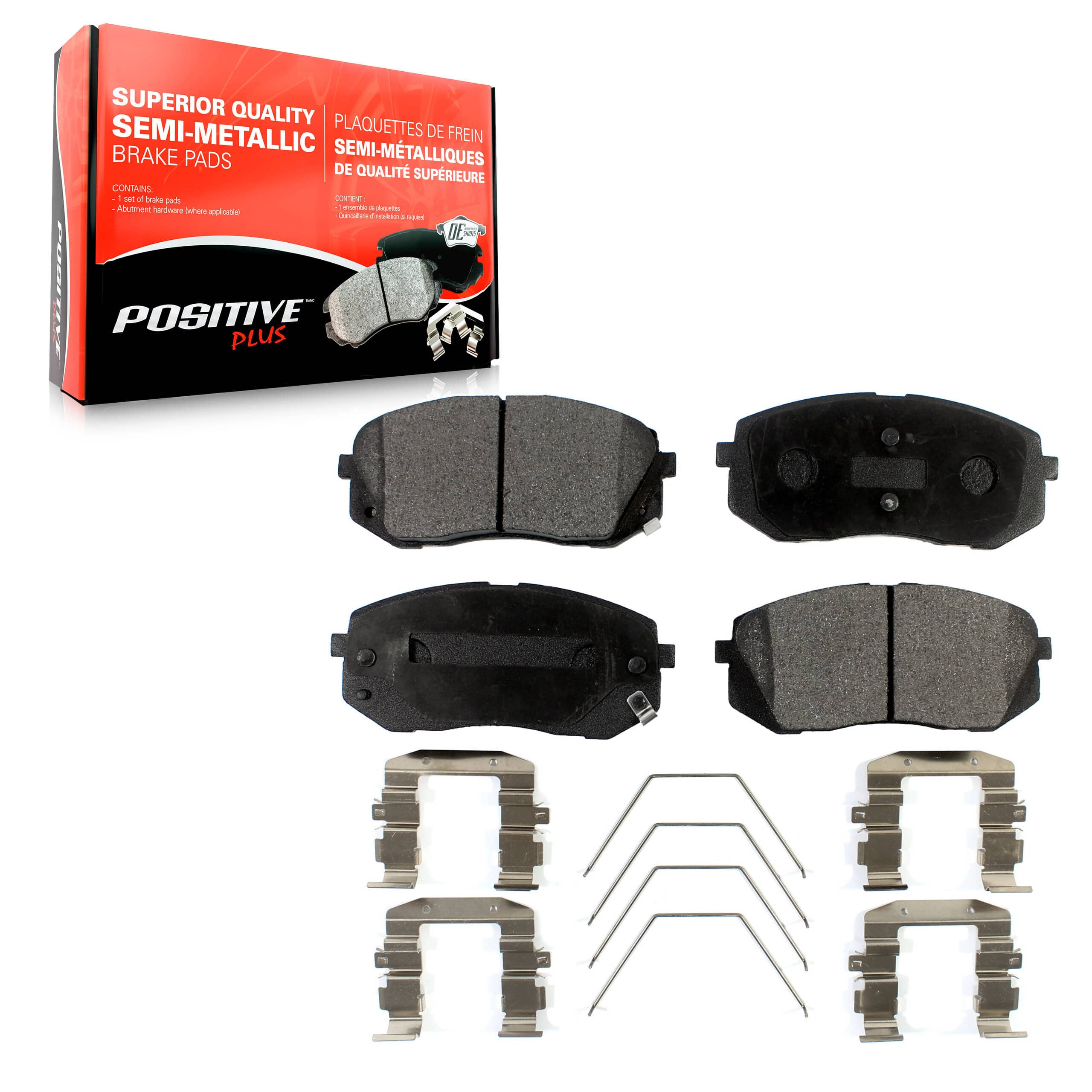Positive Plus - PPF-D1855 - Front Disc Brake Pad