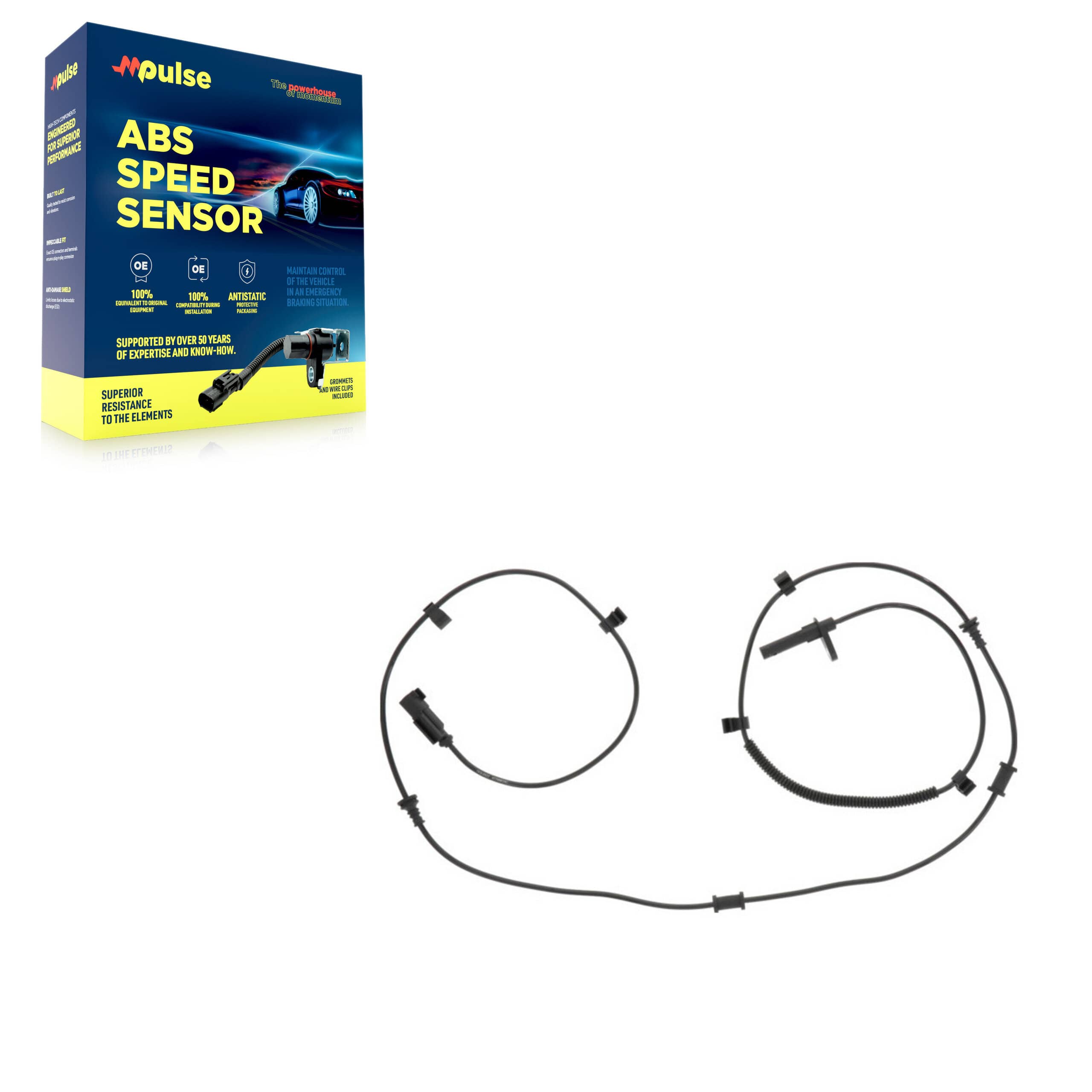 Mpulse - SEN-2ABS3026 - Rear Left ABS Wheel Speed Sensor