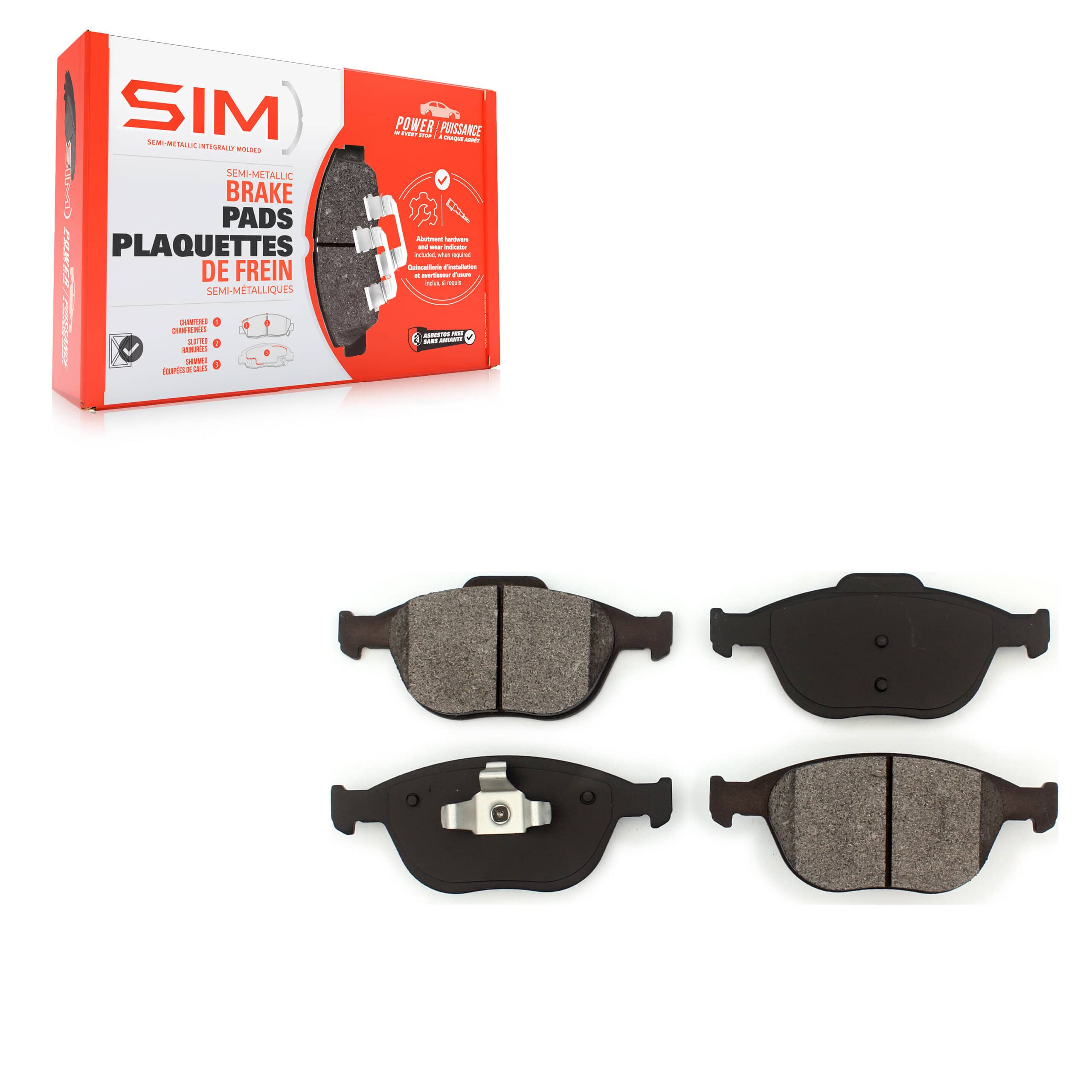 SIM - SIM-970 - Front Disc Brake Pad
