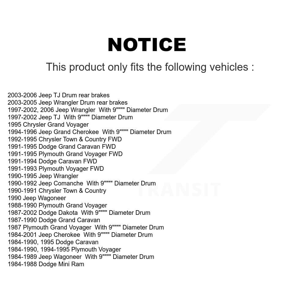Top Quality - 13-H7170 - Rear Drum Brake Hardware Kit image 6