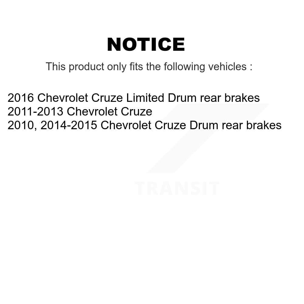 Top Quality - 13-H7369 - Rear Drum Brake Hardware Kit image 6