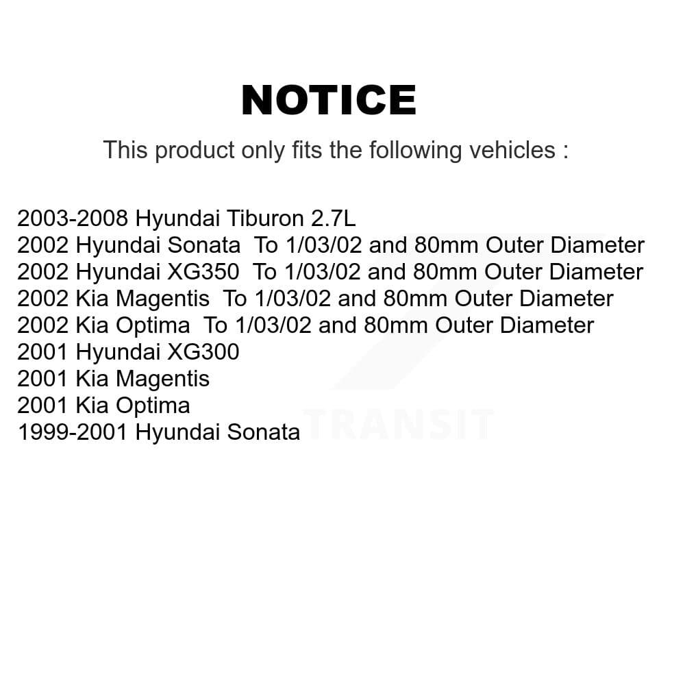 Kugel - 70-510076 - Front Wheel Bearing image 10