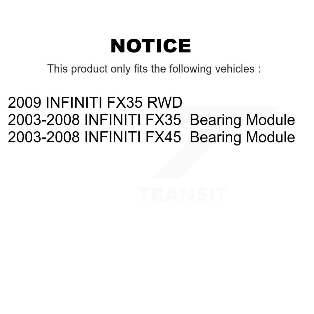 Kugel - 70-541002 - Rear Wheel Bearing Assembly image 11