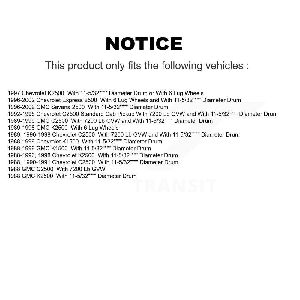 CMX - 8-2169 - Rear Brake Drum image 8