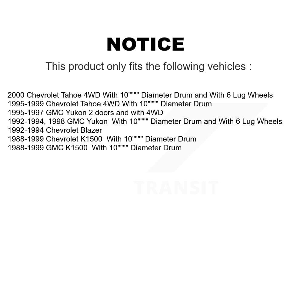 CMX - 8-2586 - Rear Brake Drum image 8