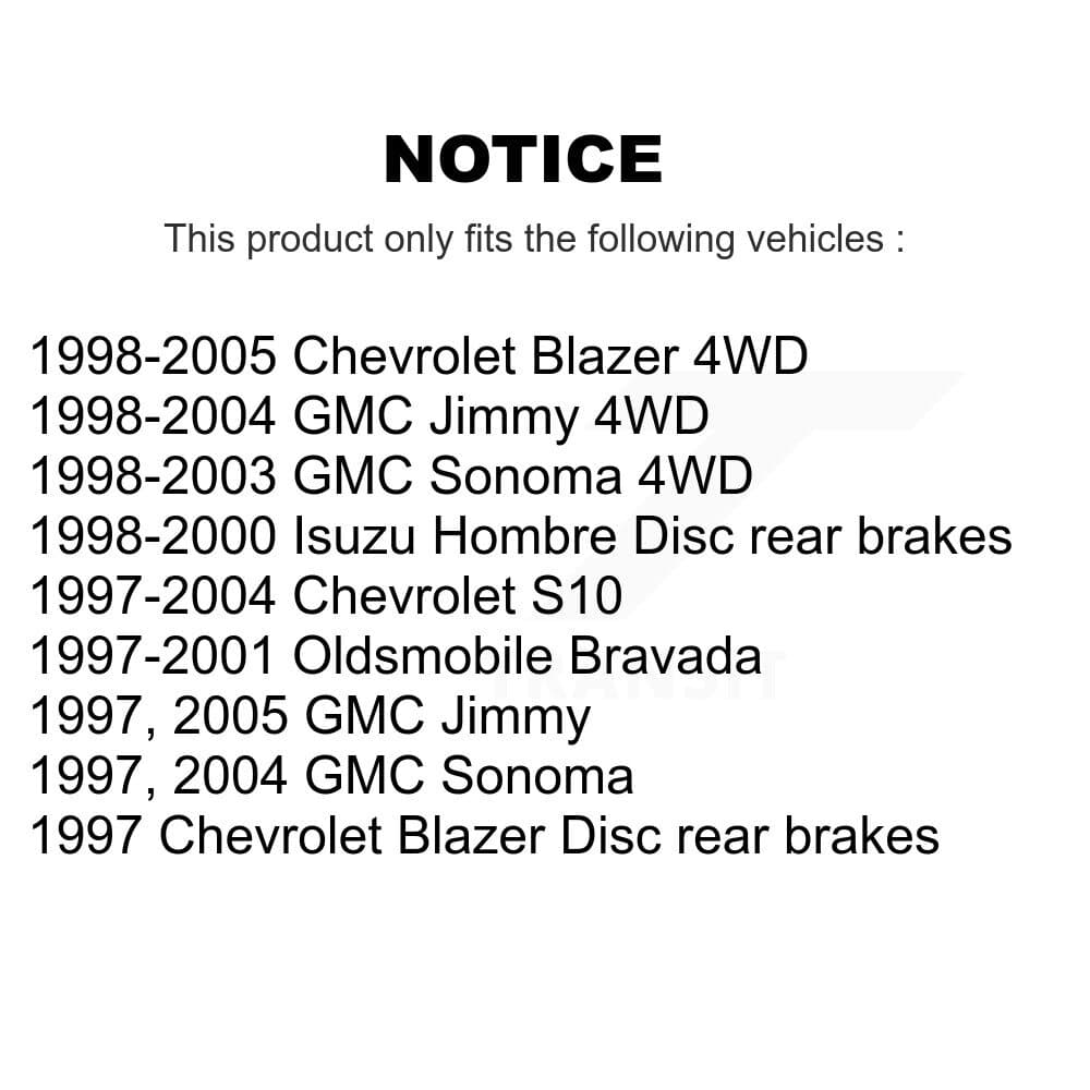 CMX - 8-56707 - Rear Disc Brake Rotor image 13