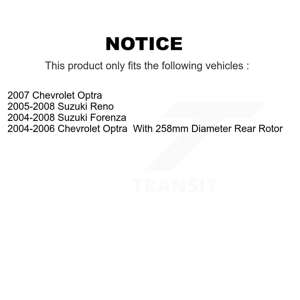 CMX - 8-580409 - Rear Disc Brake Rotor image 13