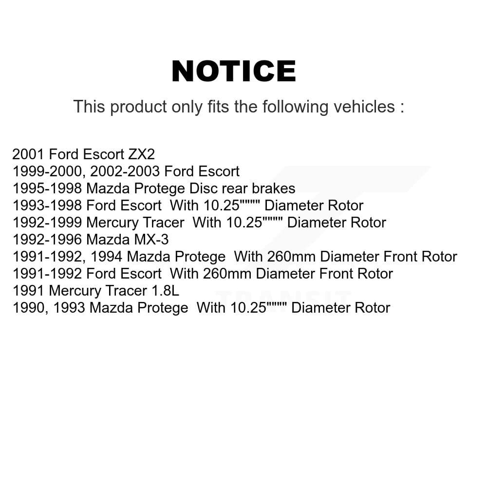 CMX - 8-6131 - Front Disc Brake Rotor image 13