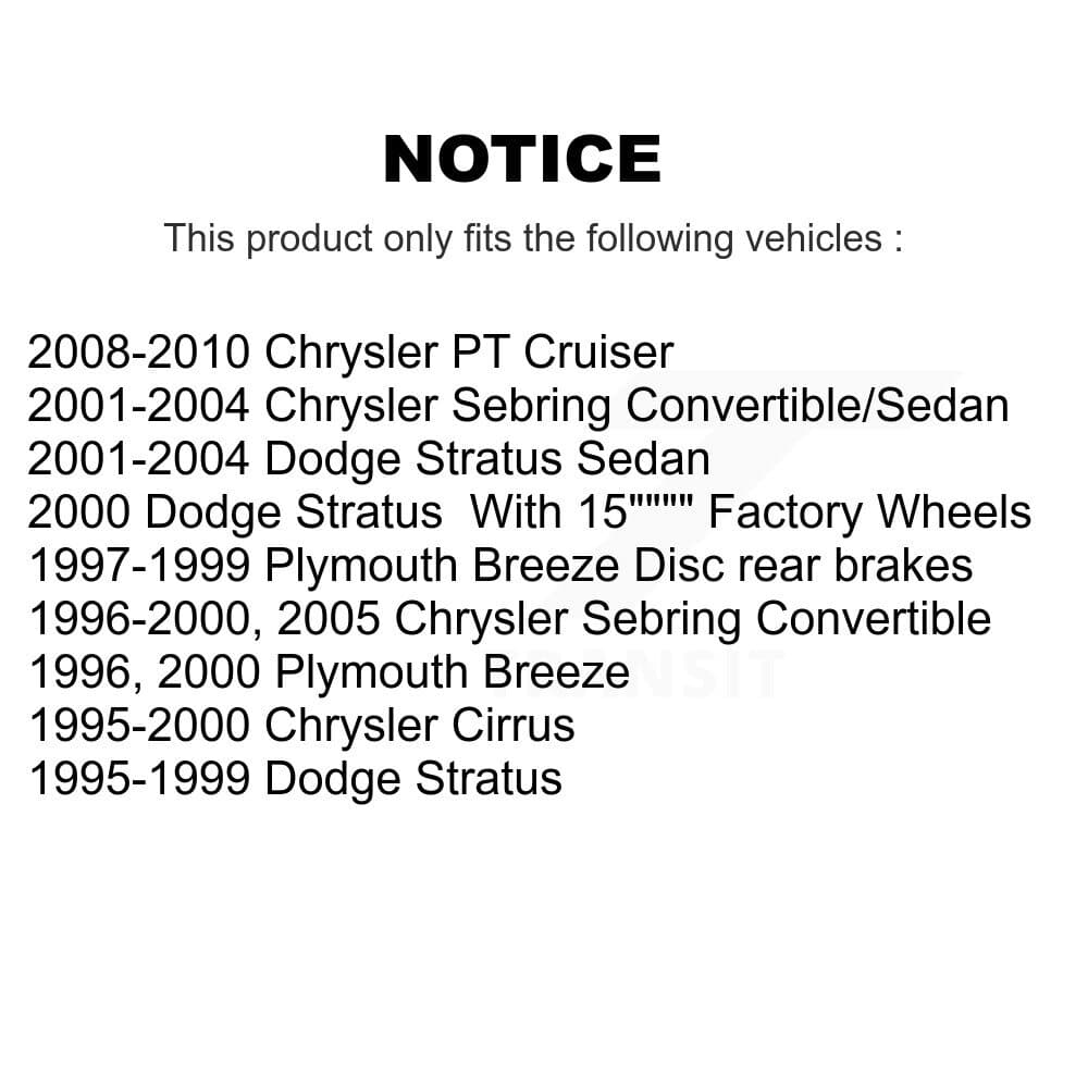 CMX - 8-76547 - Rear Disc Brake Rotor image 13