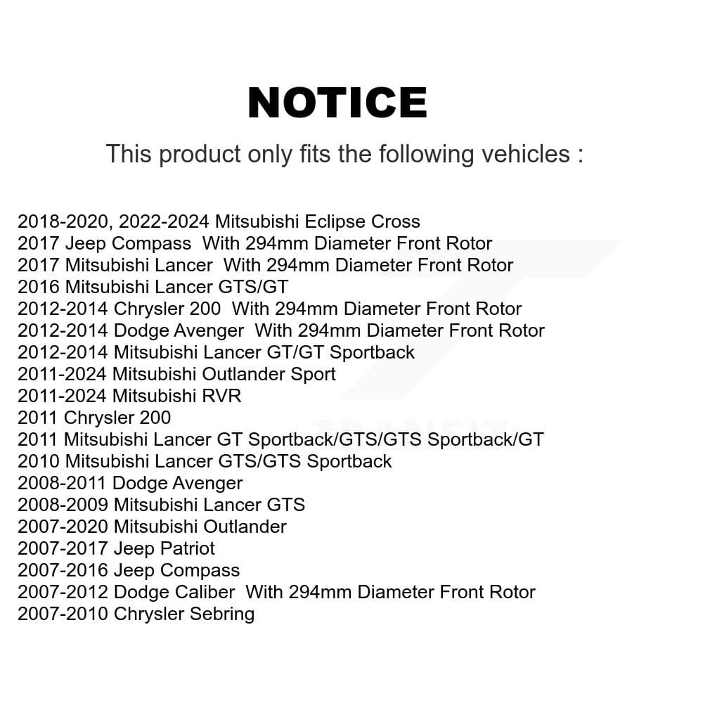 CMX - 8-780459 - Front Disc Brake Rotor image 13