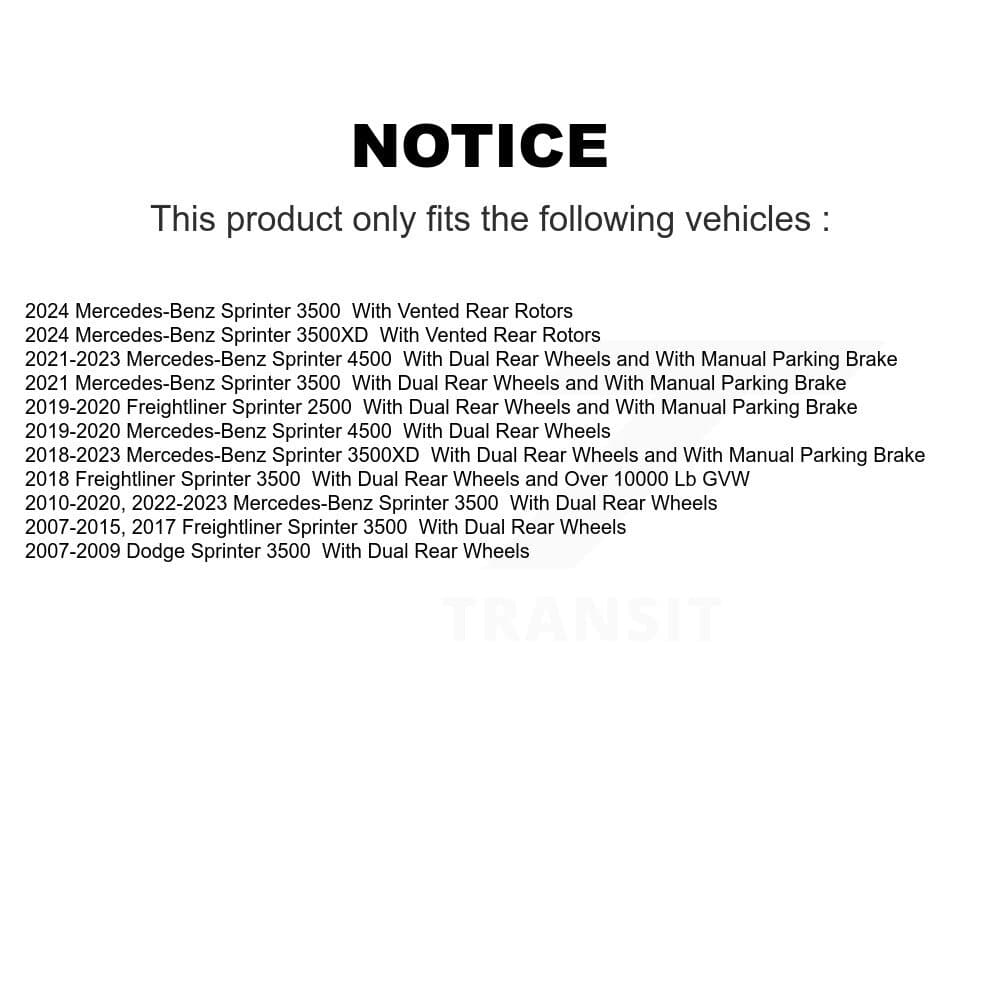 CMX - 8-780612 - Rear Disc Brake Rotor image 13