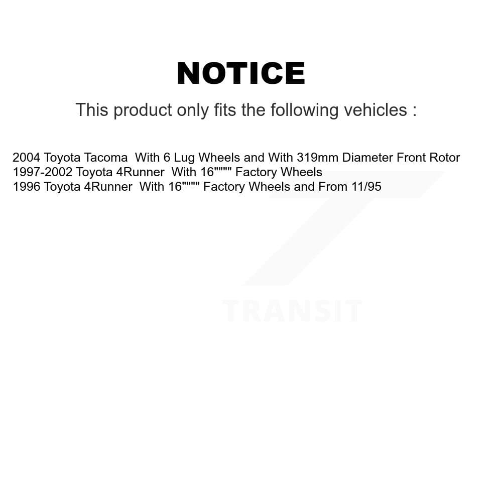 CMX - 8-96632 - Front Disc Brake Rotor image 13