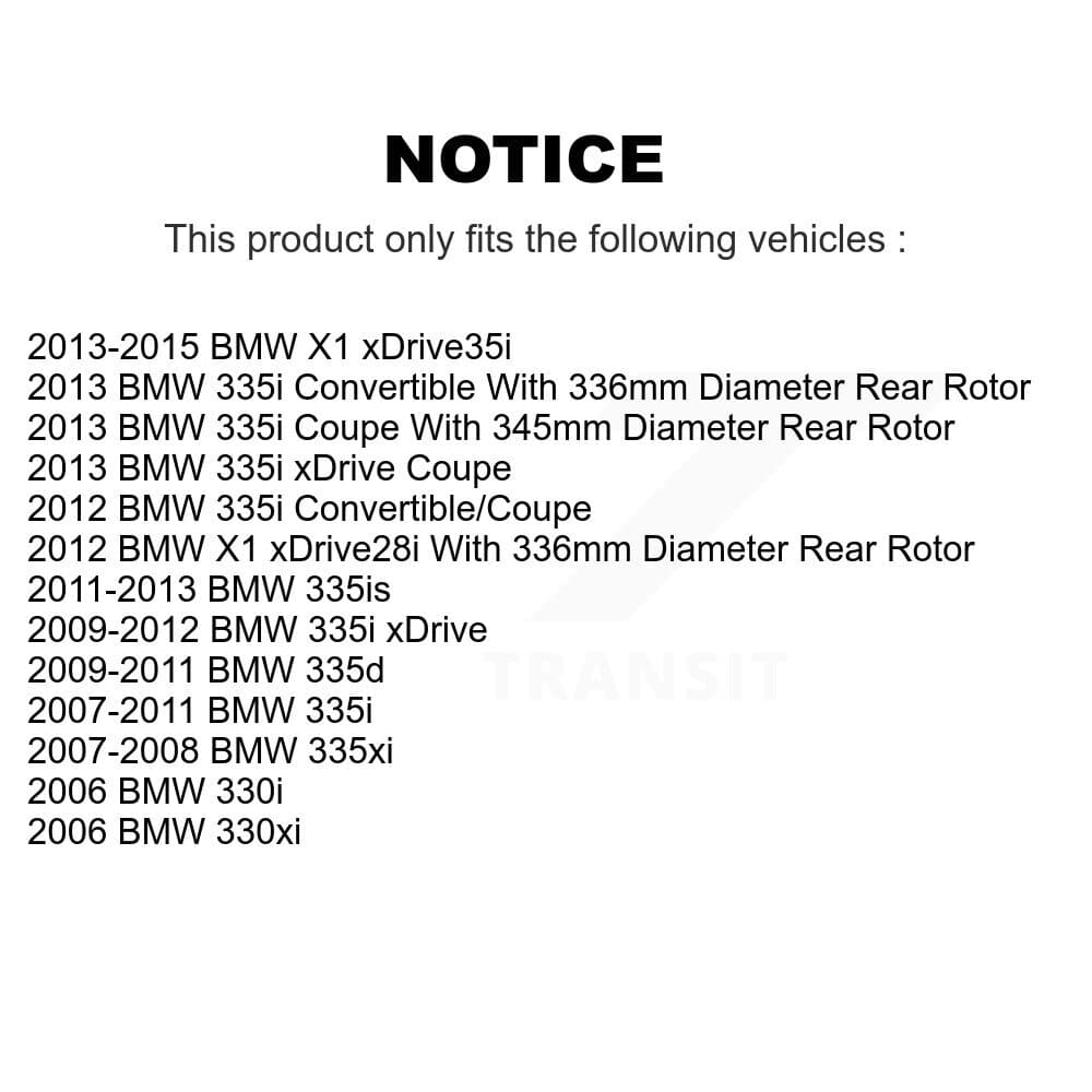 CMX - 8-980485 - Rear Disc Brake Rotor image 13
