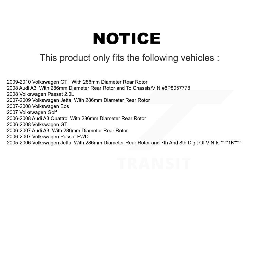 CMX - 8-980684 - Rear Disc Brake Rotor image 13