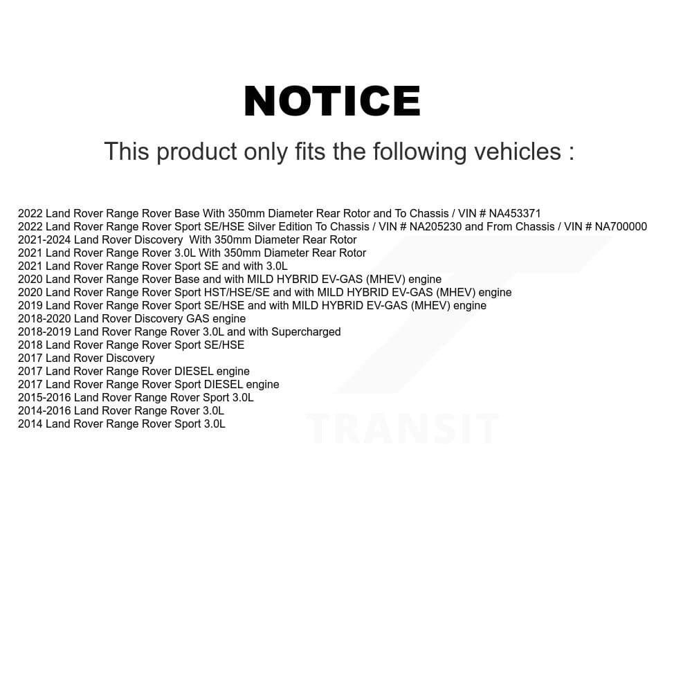 CMX - 8-982066 - Rear Disc Brake Rotor image 13