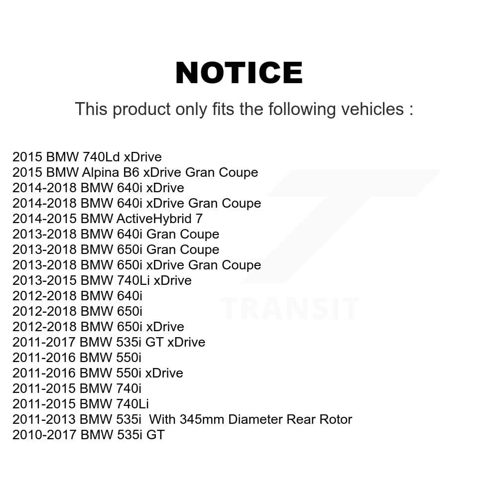 CMX - 8-TQ8204 - Rear Disc Brake Rotor image 13