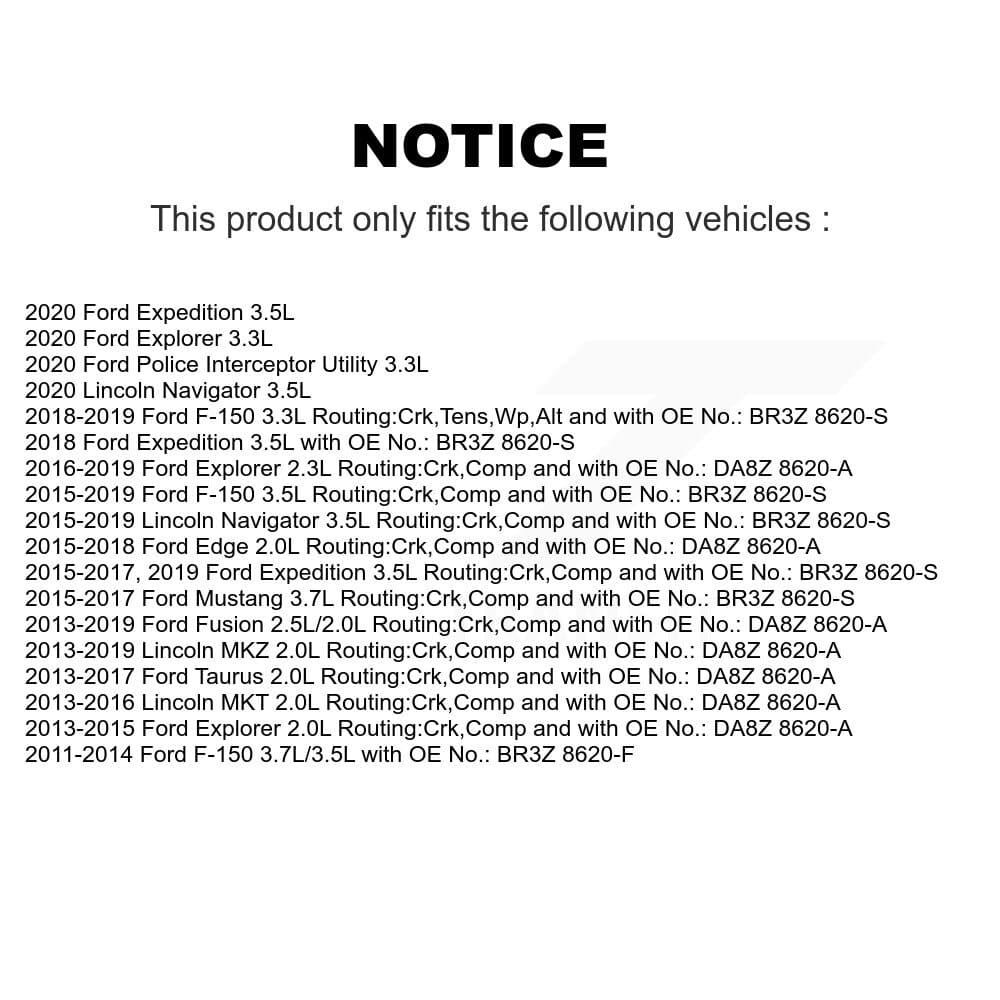 Bando - BAN-4PK914F - Air Conditioning Accessory Drive Belt image 2