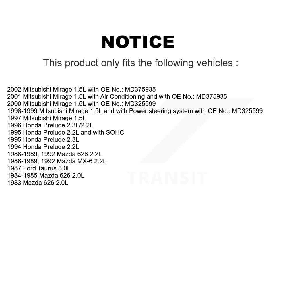 Bando - BAN-5PK1065 - Power Steering and Air Conditioning Accessory Drive Belt image 2