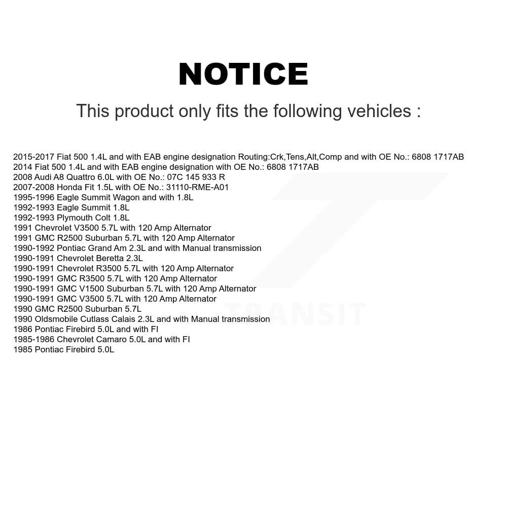 Bando - BAN-5PK1145 - Alternator and Air Conditioning Accessory Drive Belt image 2