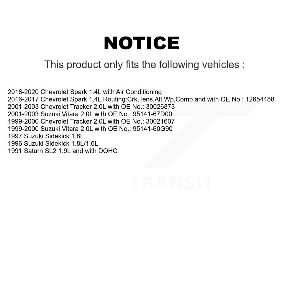 Bando - BAN-5PK1650 - Accessory Drive Accessory Drive Belt image 2