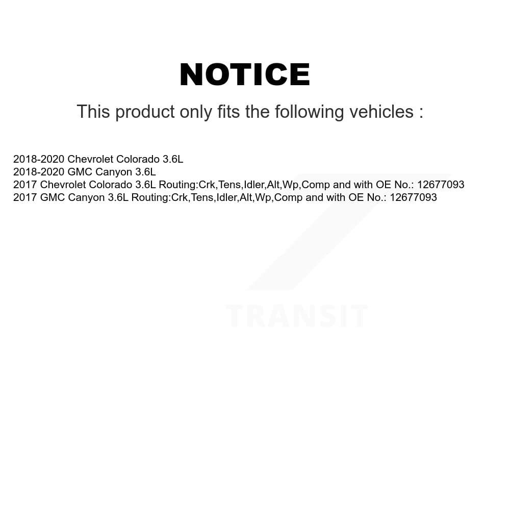 Bando - BAN-5PK1890 - Main Drive Accessory Drive Belt image 2