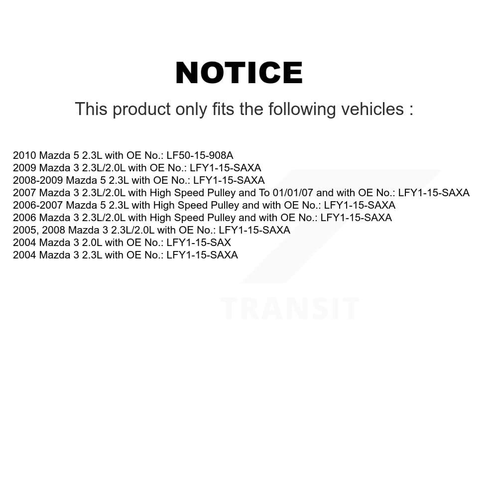 Bando - BAN-5PK671F - Air Conditioning Accessory Drive Belt image 2