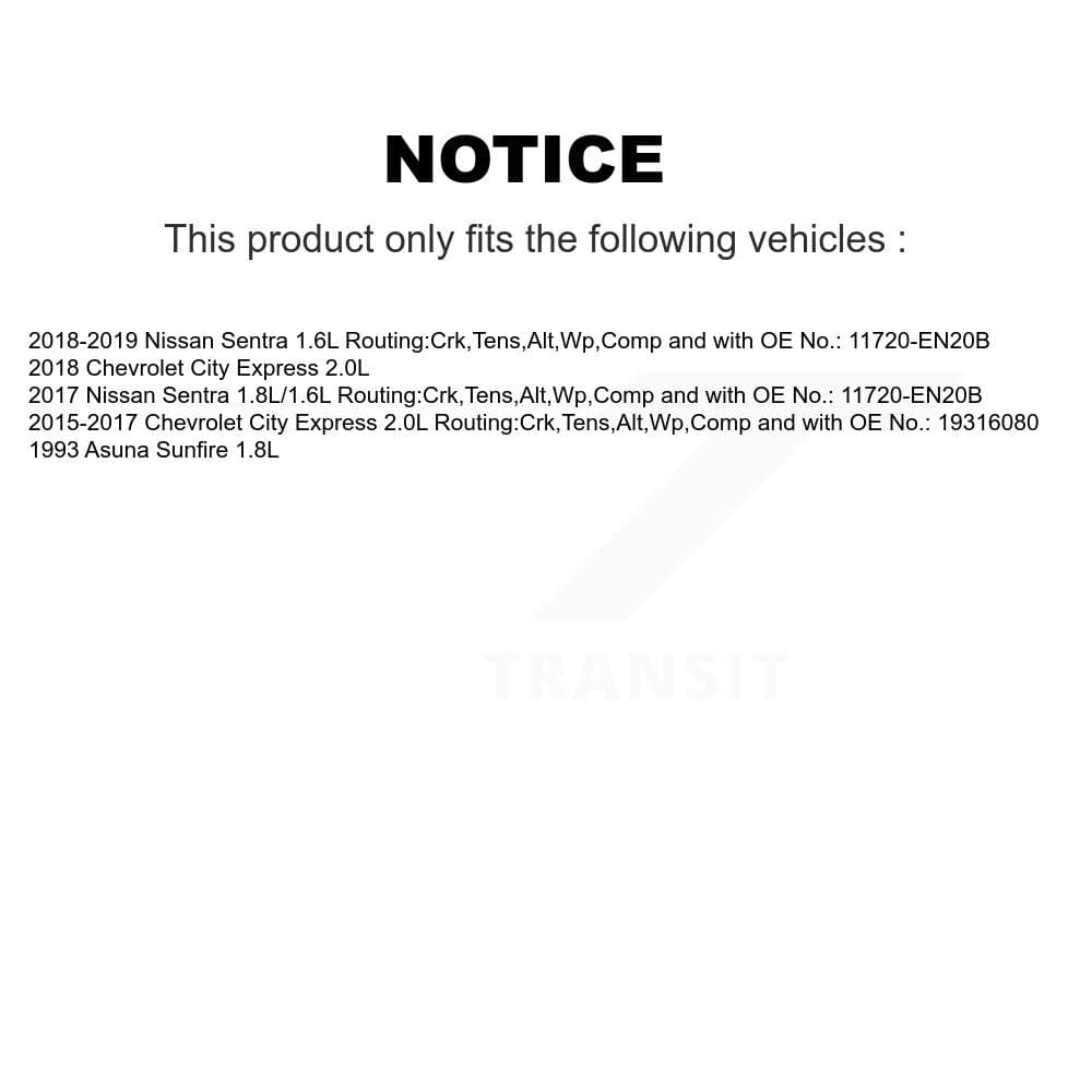 Bando - BAN-6PK1215 - Water Pump, Alternator and Air Conditioning Accessory Drive Belt image 2