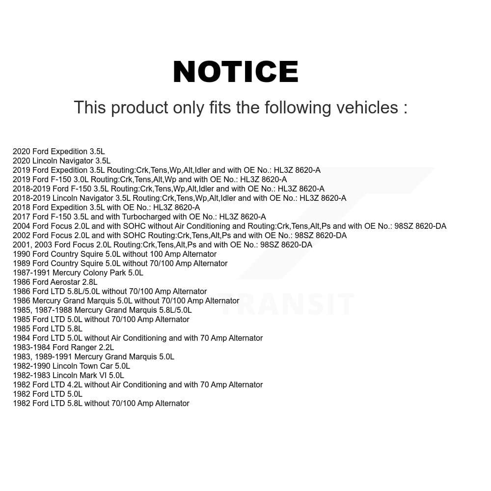 Bando - BAN-6PK1270 - Fan, Alternator and Power Steering Accessory Drive Belt image 2