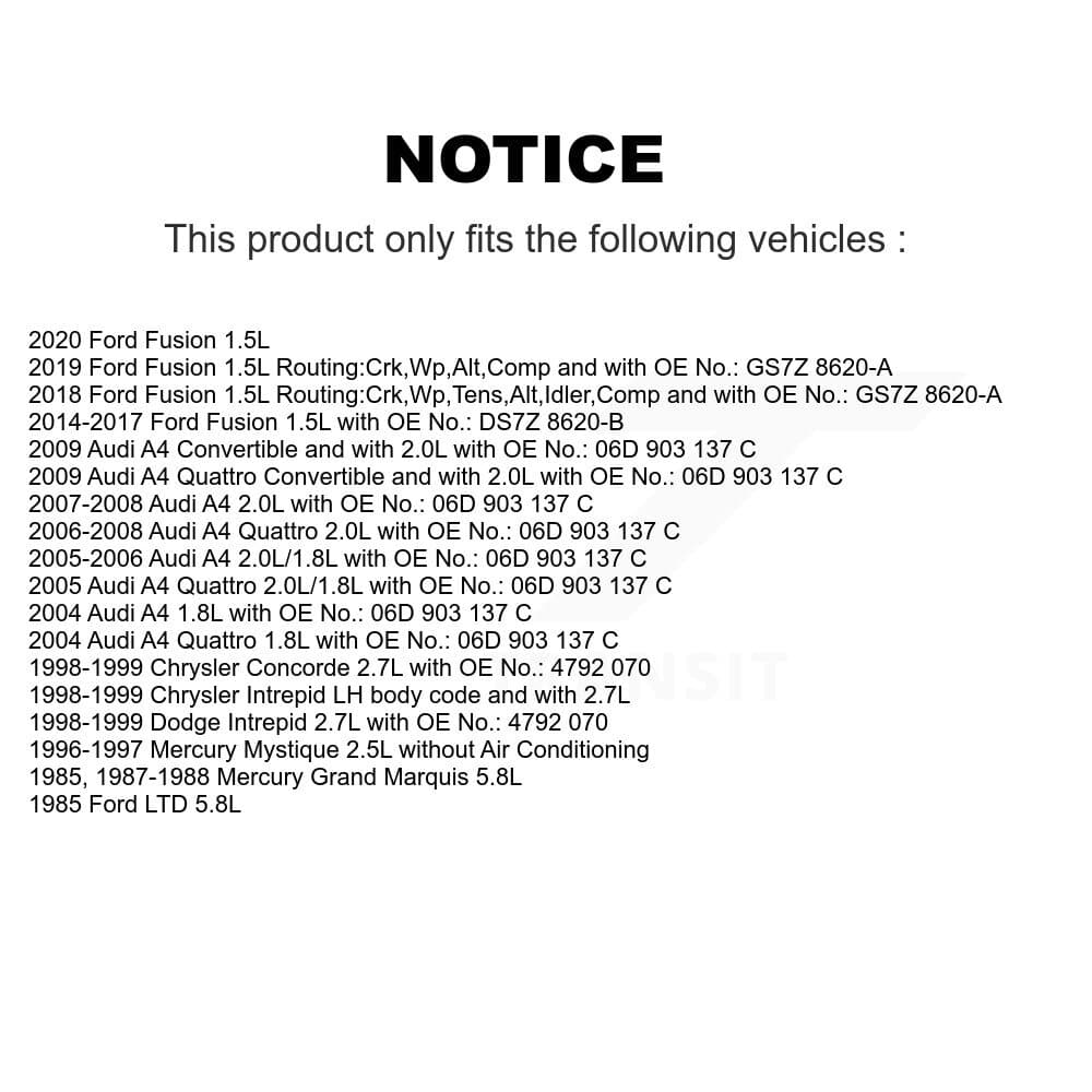 Bando - BAN-6PK1575 - Air Conditioning, Alternator and Power Steering Accessory Drive Belt image 2