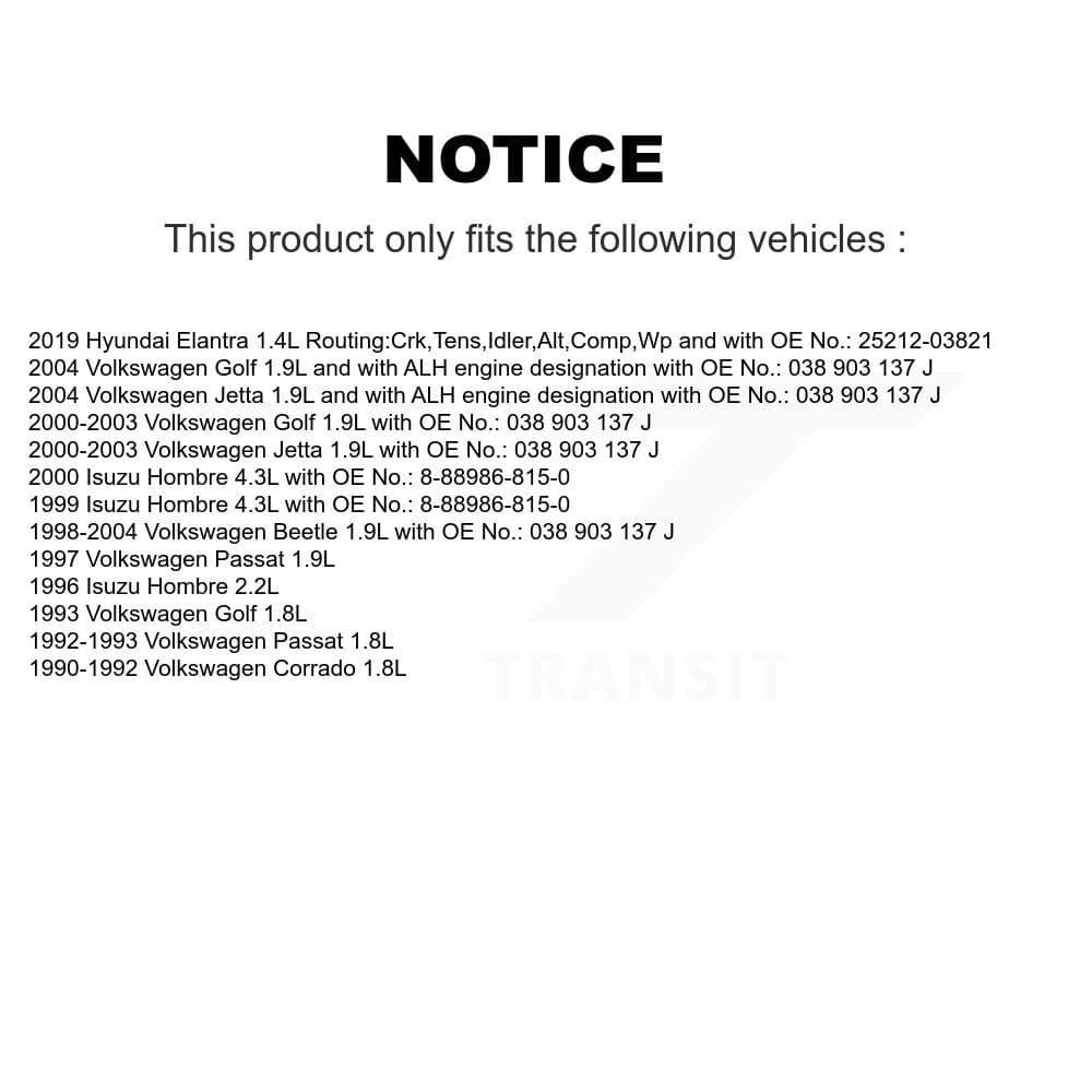 Bando - BAN-6PK1660 - Air Conditioning, Alternator and Power Steering Accessory Drive Belt image 2