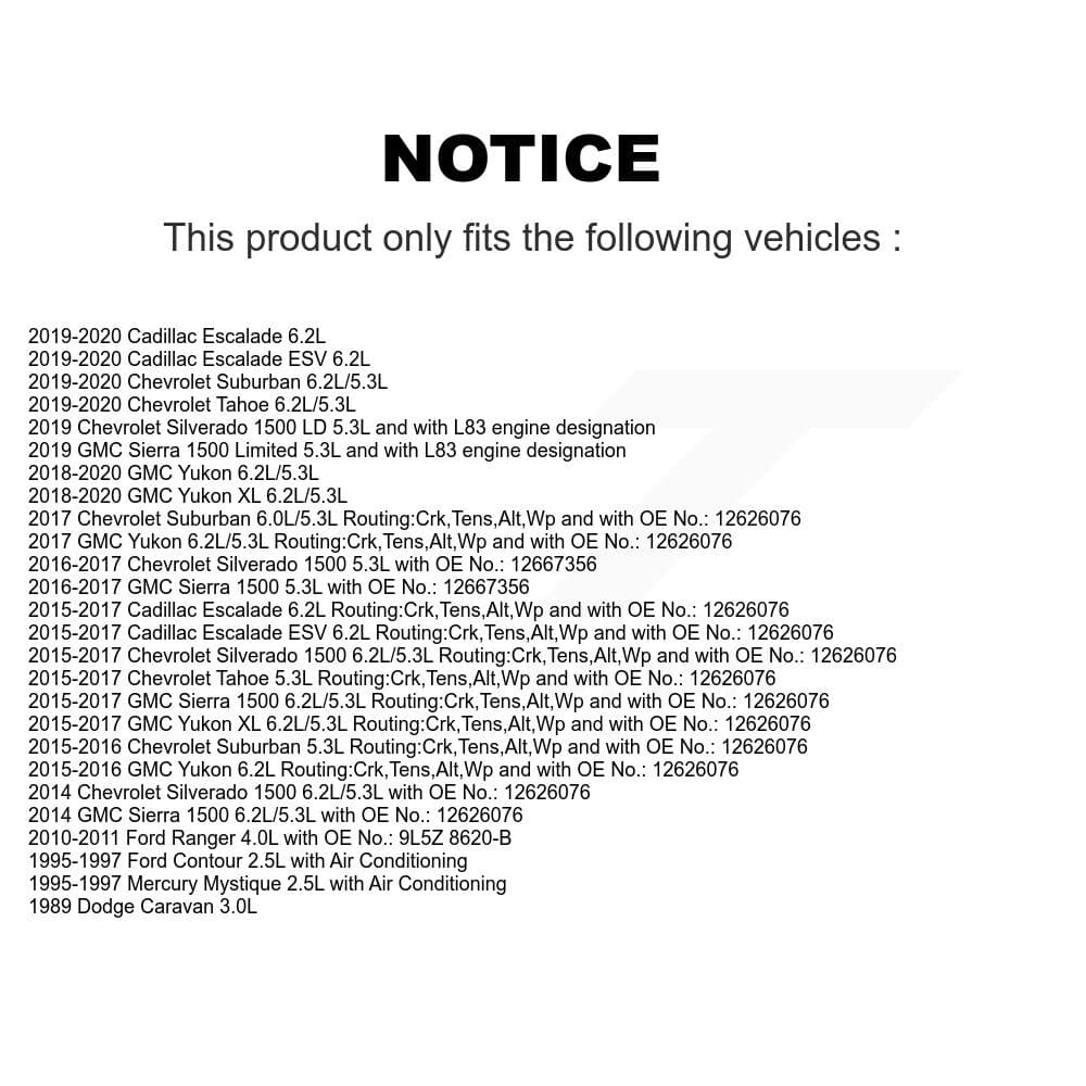 Bando - BAN-6PK1815 - Water Pump and Alternator Accessory Drive Belt image 2