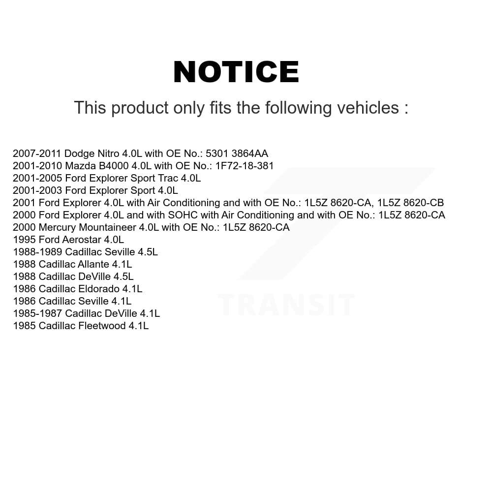 Bando - BAN-6PK2200 - Accessory Drive Accessory Drive Belt image 2