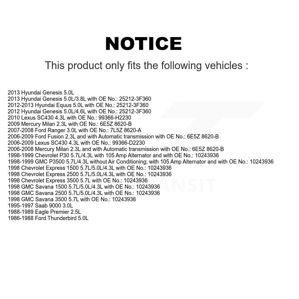Bando - BAN-6PK2235 - Water Pump, Alternator and Power Steering Accessory Drive Belt image 2