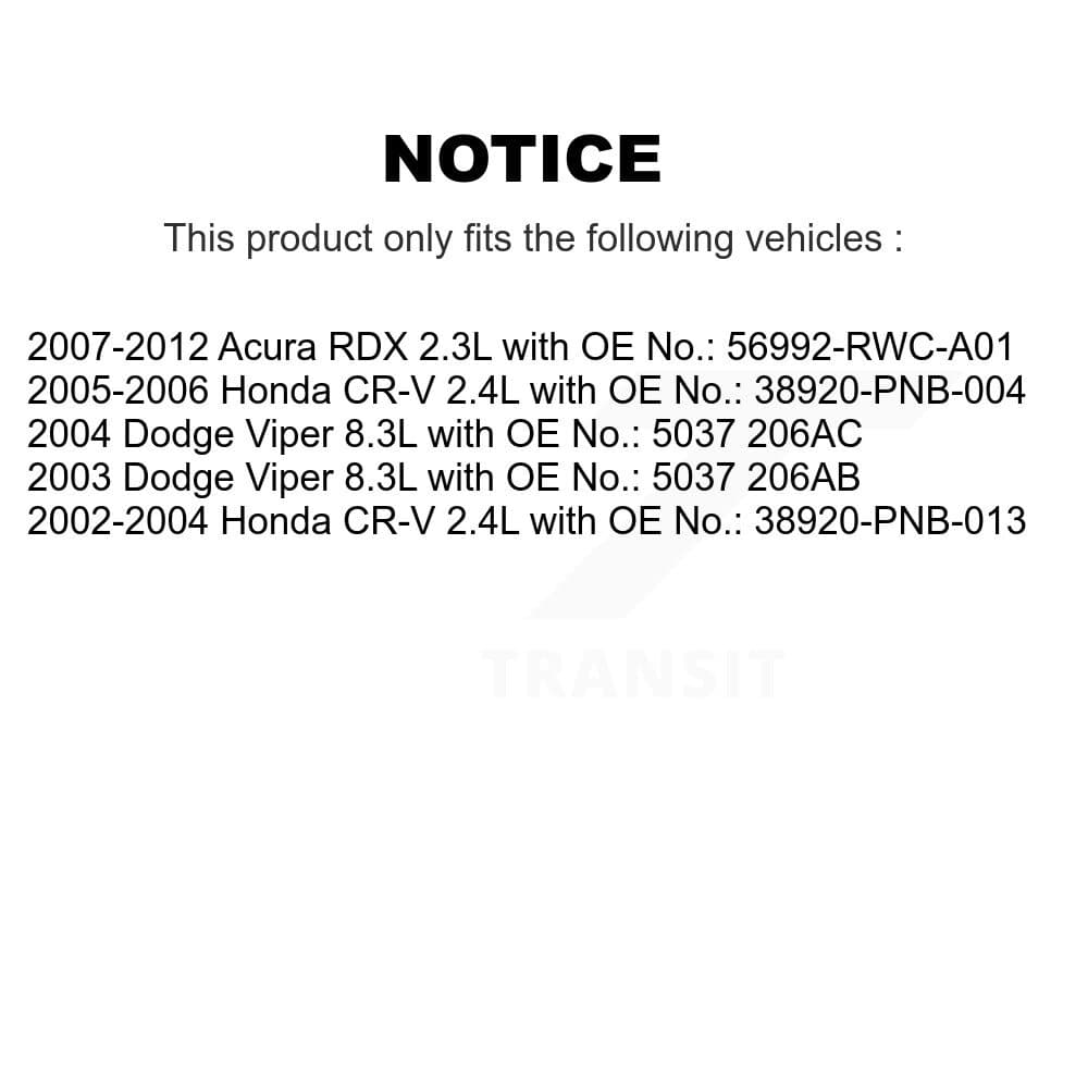Bando - BAN-7PK1732 - Accessory Drive Accessory Drive Belt image 2