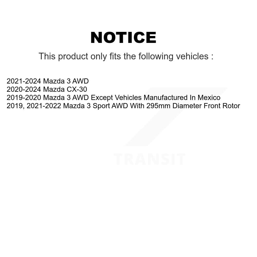 DS-One - DS1-982611 - Front Disc Brake Rotor image 17