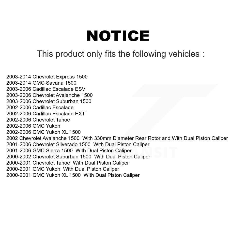 Genius - GCR-56919 - Rear Disc Brake Rotor image 14