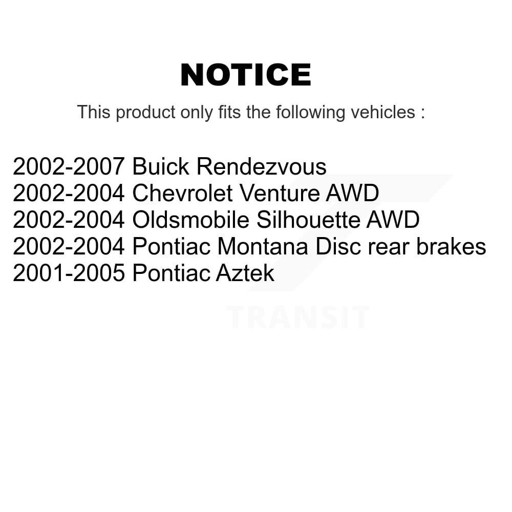 Genius - GCR-580044 - Rear Disc Brake Rotor image 14