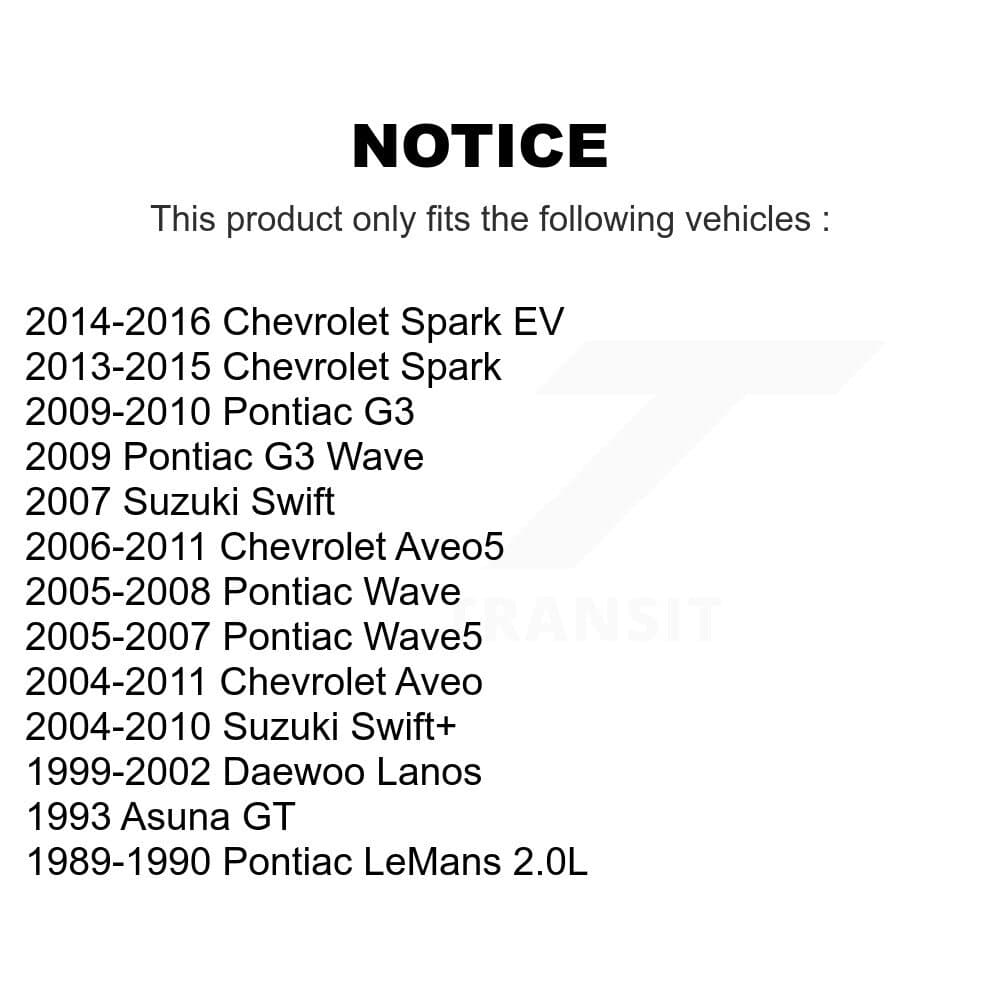 Genius - GCR-580212 - Front Disc Brake Rotor image 14