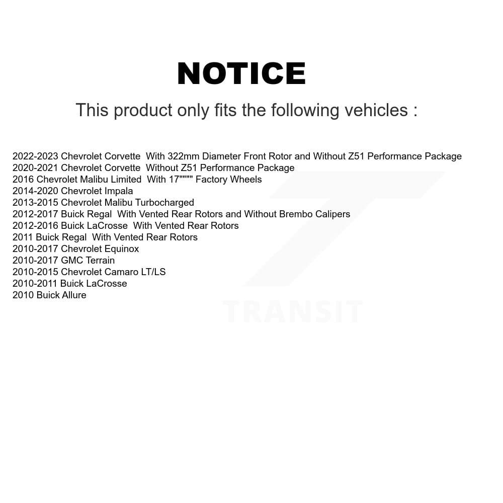 Genius - GCR-580746 - Front Disc Brake Rotor image 14