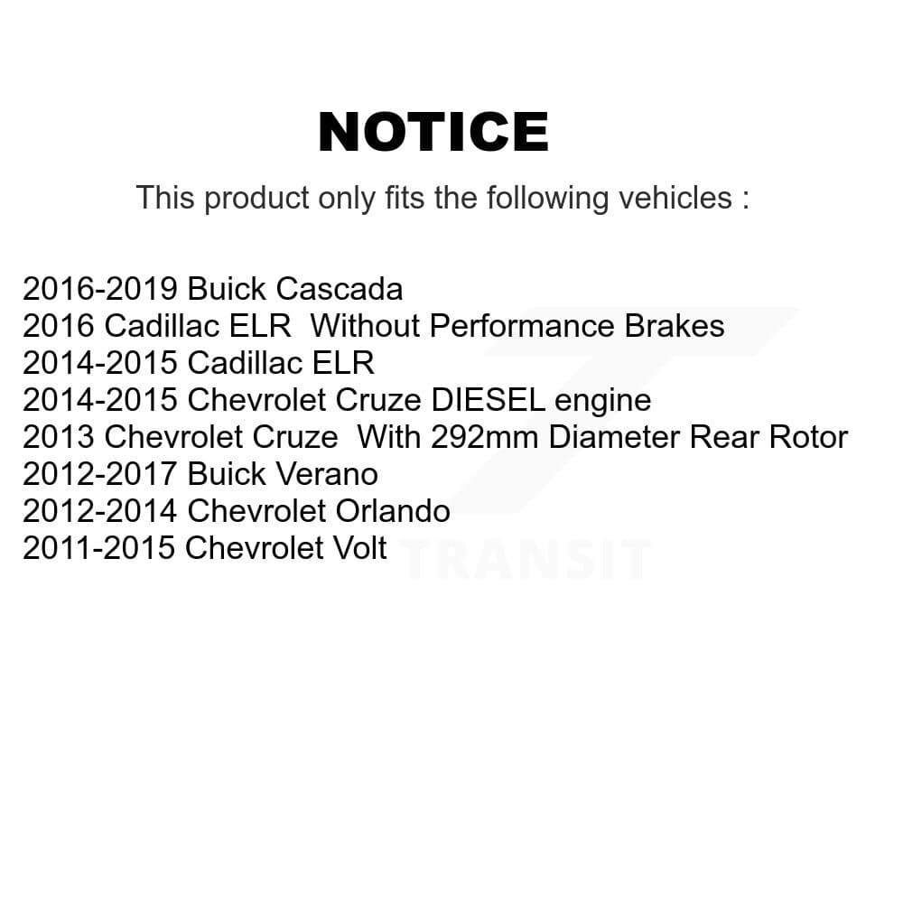 Genius - GCR-580900 - Rear Disc Brake Rotor image 14