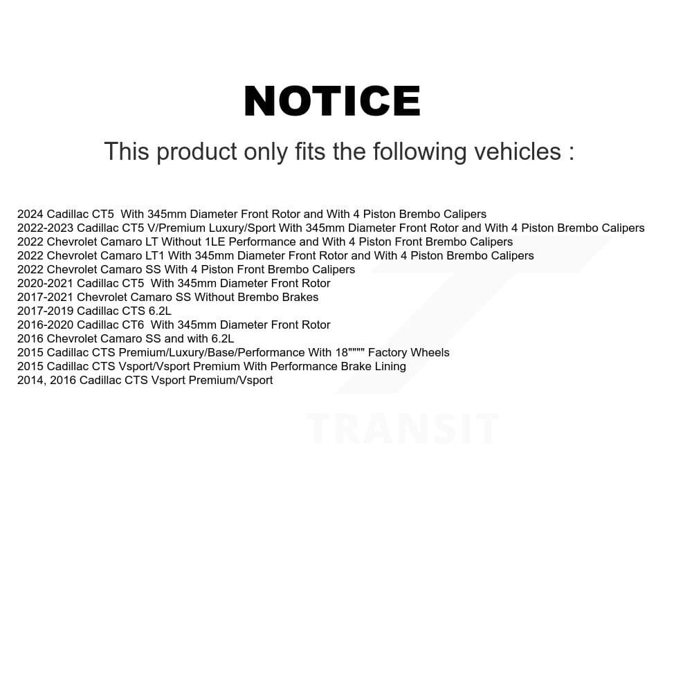 Genius - GCR-581912 - Front Disc Brake Rotor image 14