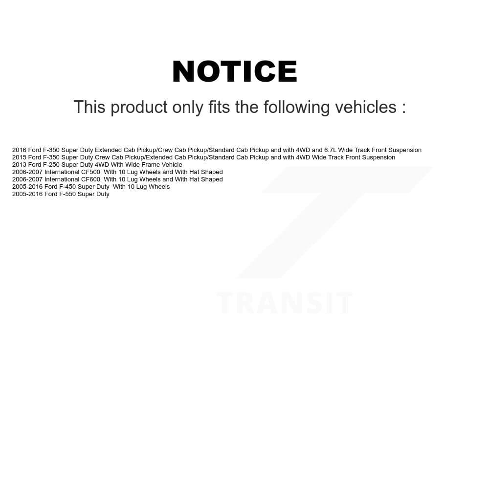 Genius - GCR-680305 - Front Disc Brake Rotor image 14