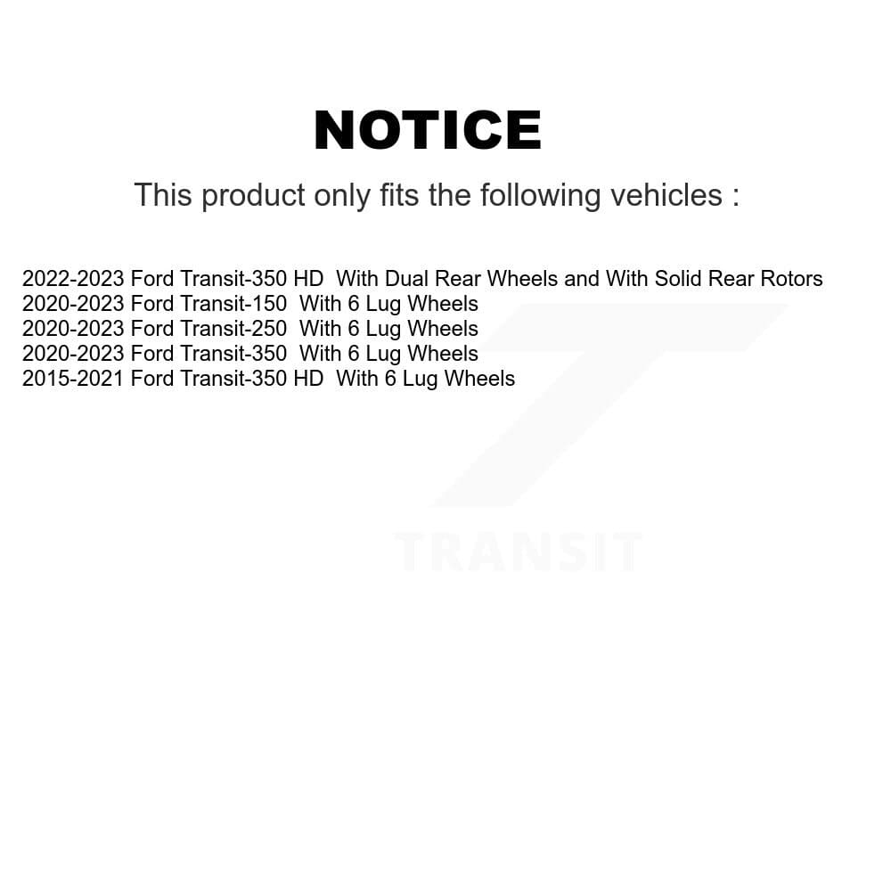 Genius - GCR-681790 - Rear Disc Brake Rotor image 14