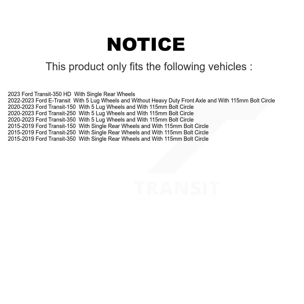 Genius - GCR-682343 - Front Disc Brake Rotor image 14