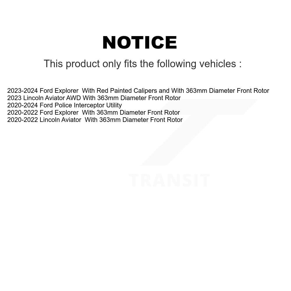 Genius - GCR-682616 - Front Disc Brake Rotor image 14