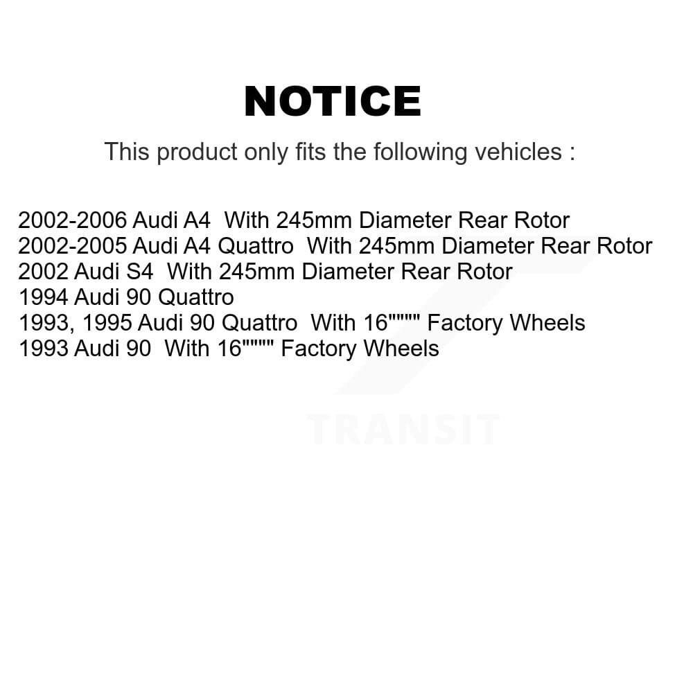 Genius - GCR-96424 - Rear Disc Brake Rotor image 14