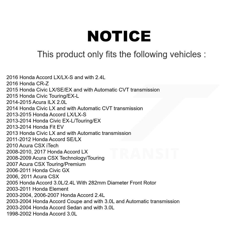 Genius - GCR-96711 - Front Disc Brake Rotor image 14