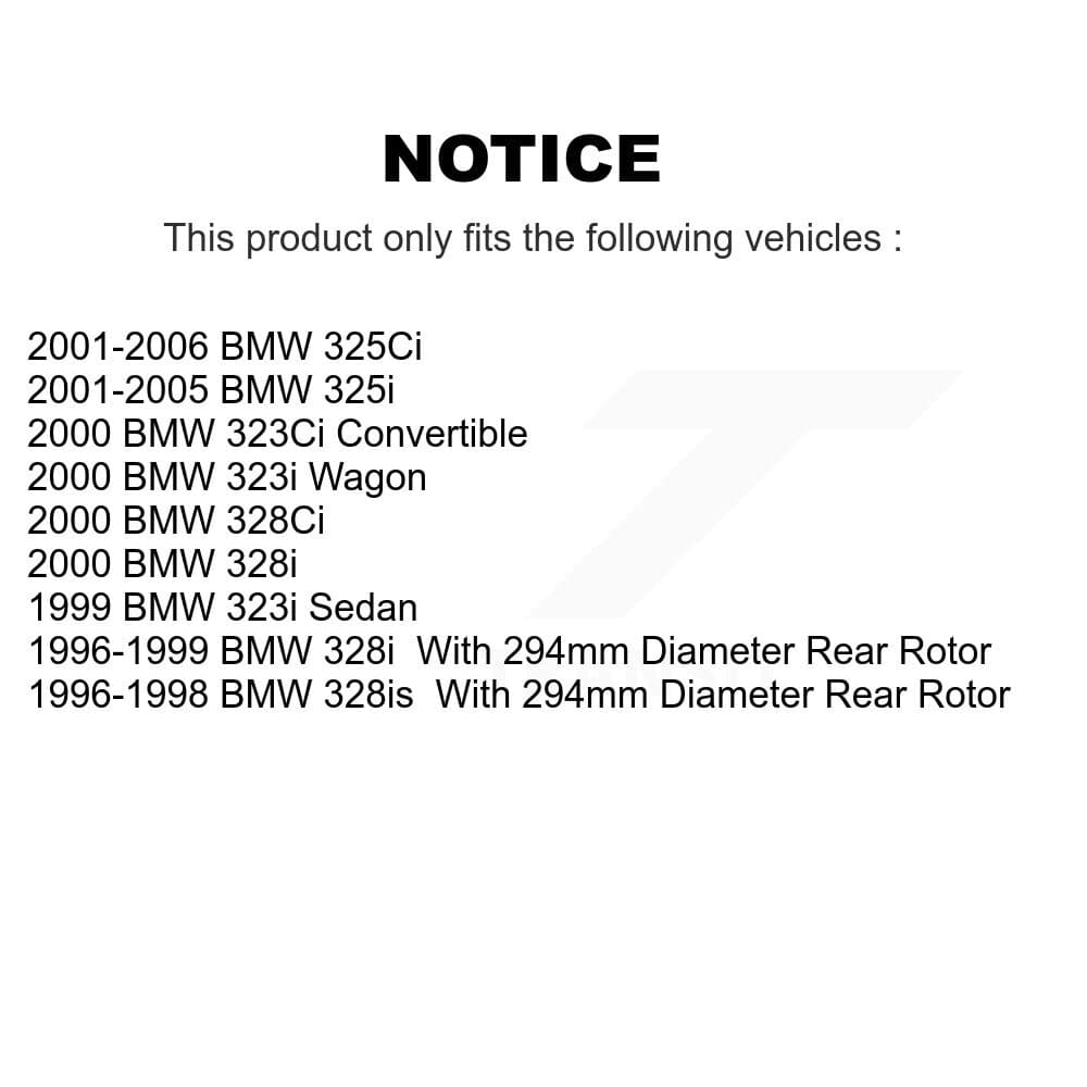 Genius - GCR-980127 - Rear Disc Brake Rotor image 14