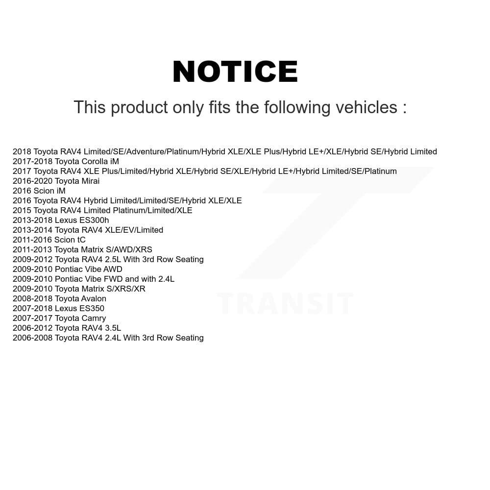 Genius - GCR-980470 - Front Disc Brake Rotor image 14