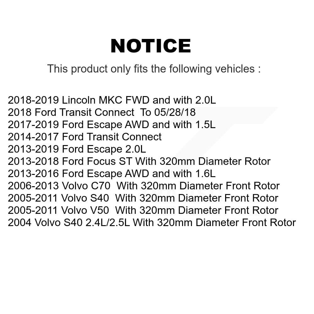 Genius - GCR-980552 - Front Disc Brake Rotor image 14